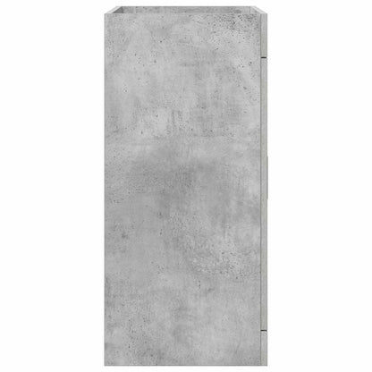 Bathroom Under Sink Cabinet Concrete Grey 56 x 37.5 x 81 cm
