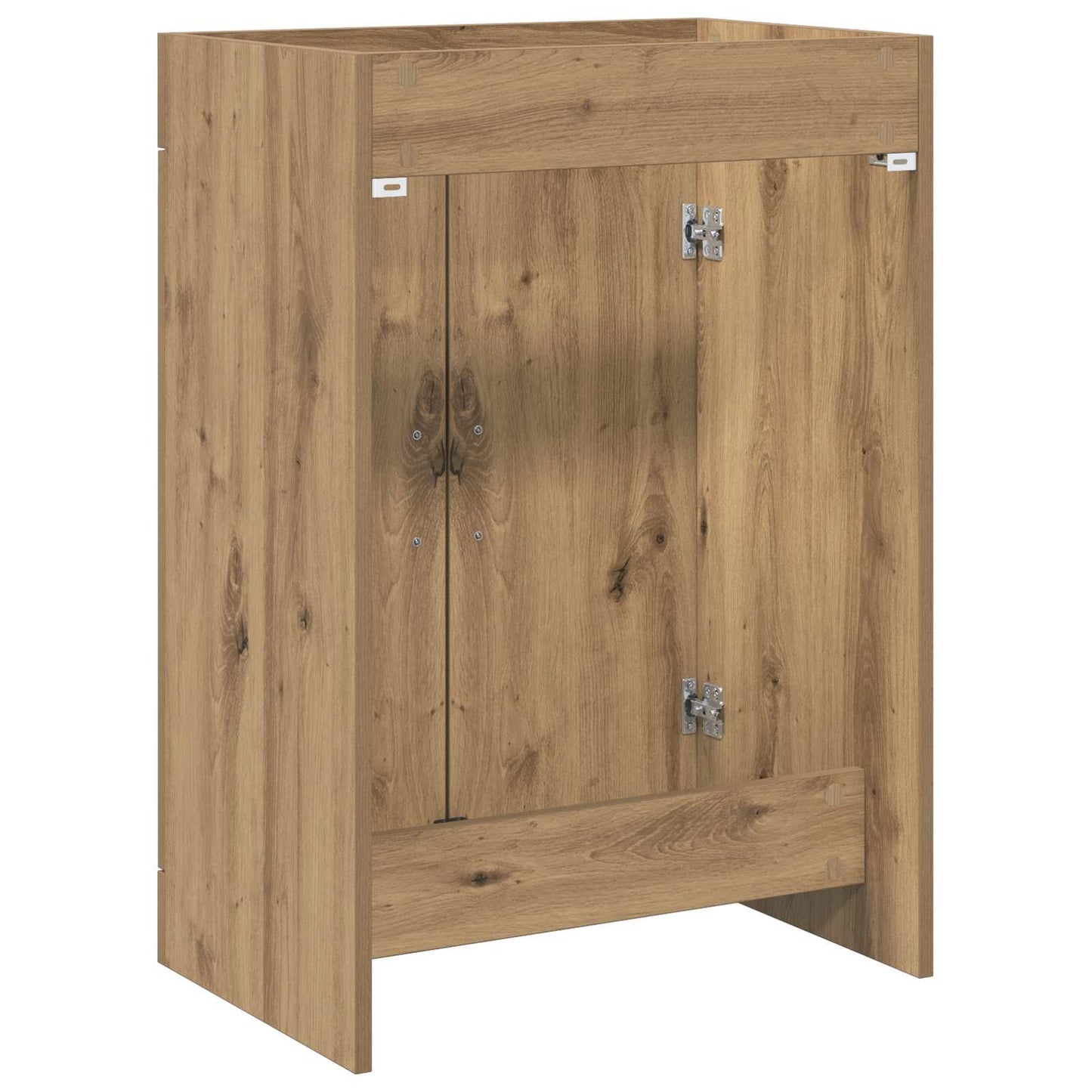 Bathroom Under Sink Cabinet Artisan Oak 56 x 37.5 x 81 cm