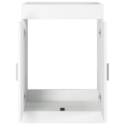 Bathroom Under Sink Cabinet White 78.5 x 37.5 x 81 cm