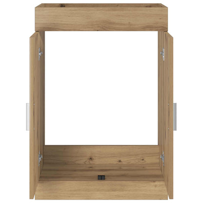 Bathroom Under Sink Cabinet Artisan Oak 78.5 x 37.5 x 81 cm