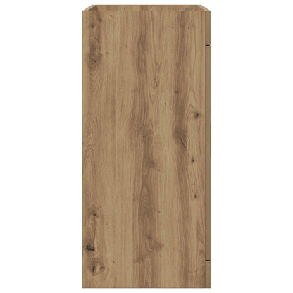 Bathroom Under Sink Cabinet Artisan Oak 78.5 x 37.5 x 81 cm
