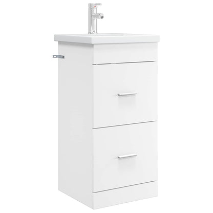 Bathroom Vanity with Sink White 42 x 40 x 84.5 cm