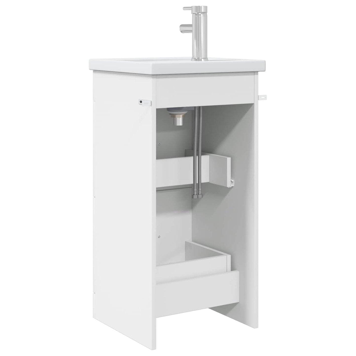 Bathroom Vanity with Sink White 42 x 40 x 84.5 cm