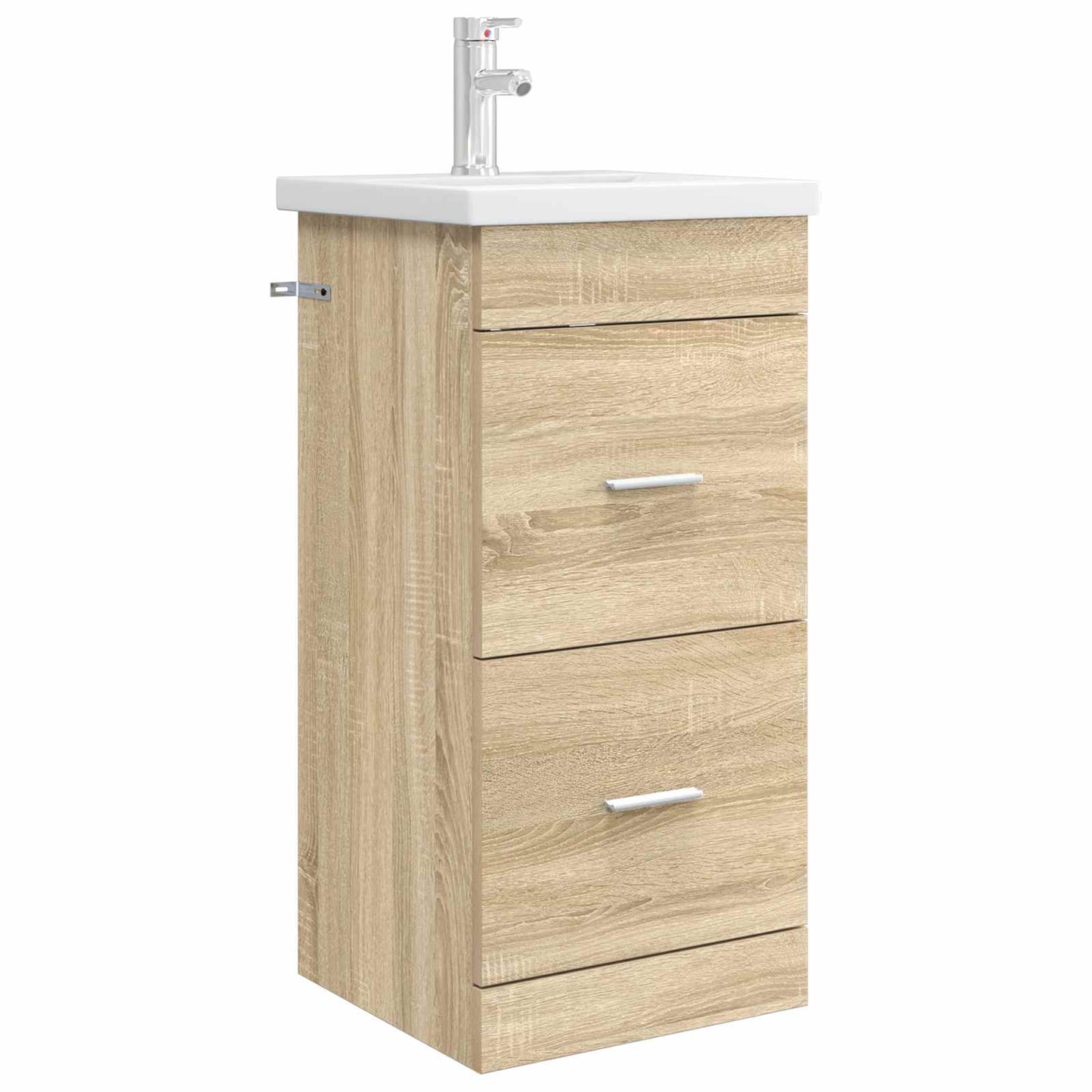 Bathroom Vanity with Sink Sonoma Oak 42 x 40 x 84.5 cm