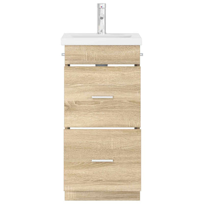 Bathroom Vanity with Sink Sonoma Oak 42 x 40 x 84.5 cm
