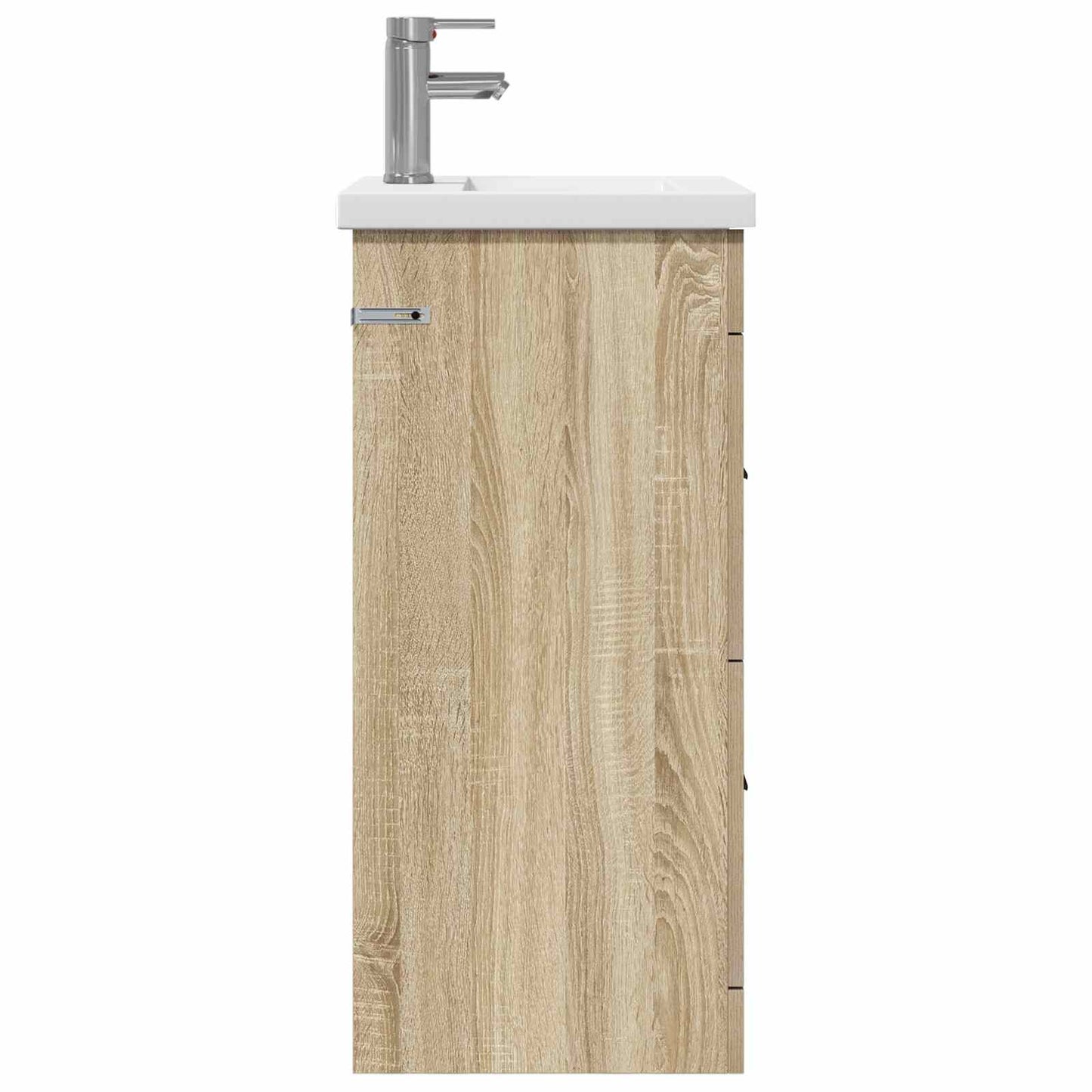 Bathroom Vanity with Sink Sonoma Oak 42 x 40 x 84.5 cm
