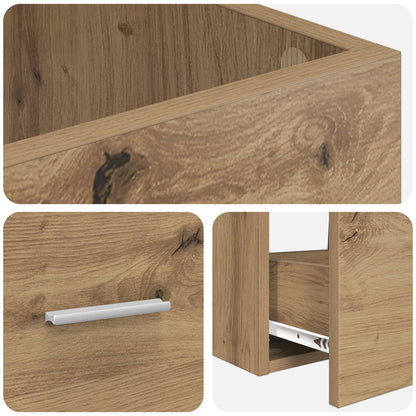 Bathroom Vanity with Sink Artisan Oak 42 x 40 x 84.5 cm