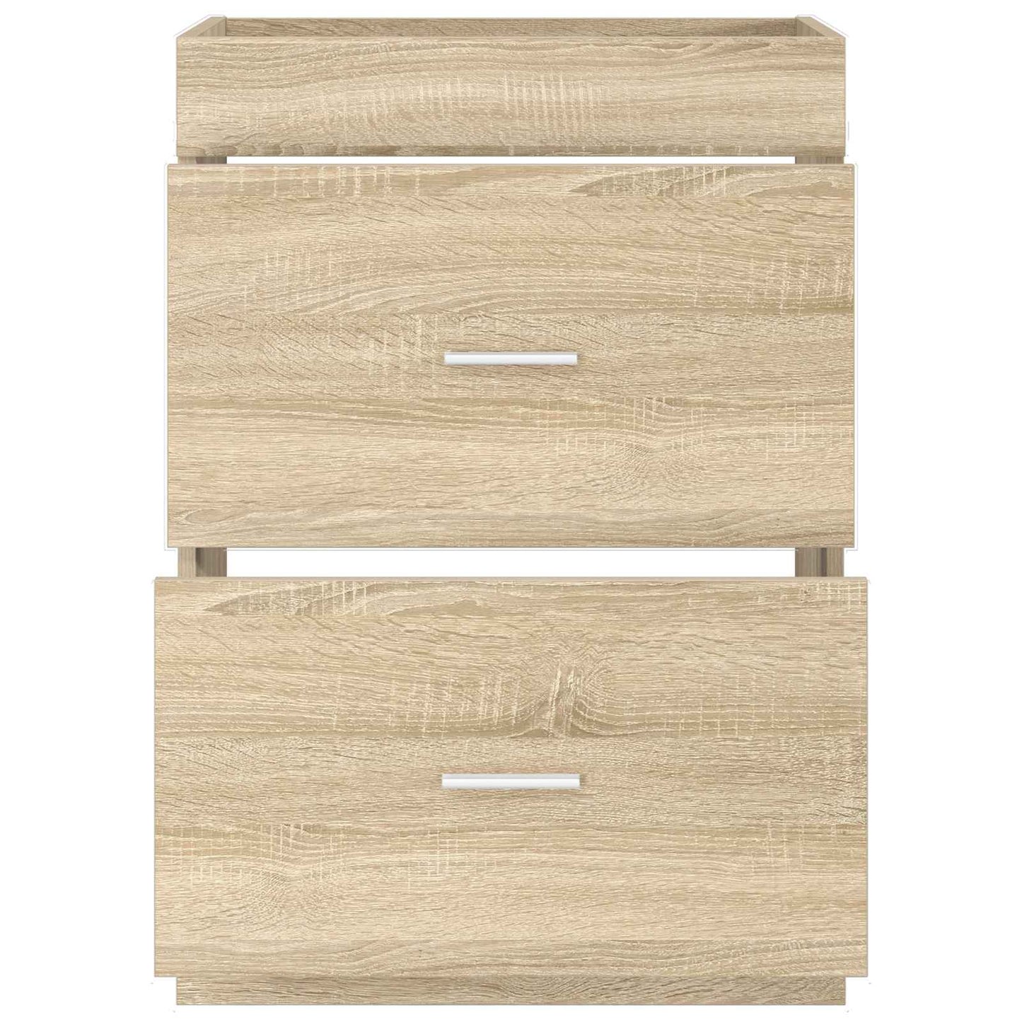Bathroom Under Sink Cabinet Sonoma Oak 56 x 37.5 x 81 cm