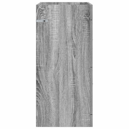 Bathroom Under Sink Cabinet Grey Sonoma 56 x 37.5 x 81 cm