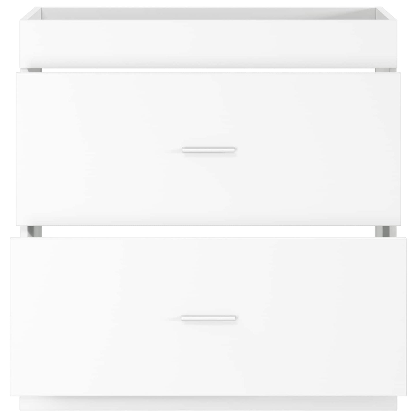Bathroom Under Sink Cabinet White 78.5 x 37.5 x 81 cm