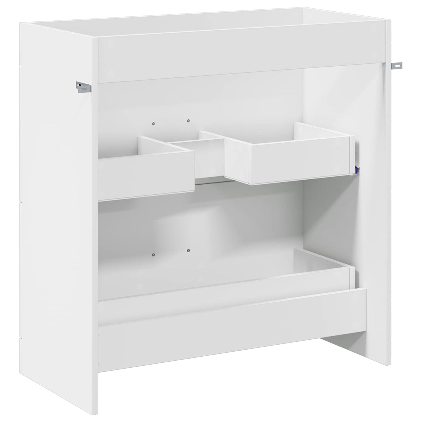 Bathroom Under Sink Cabinet White 78.5 x 37.5 x 81 cm