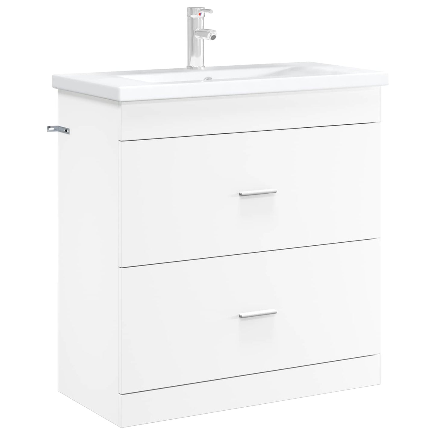 Bathroom Under Sink Cabinet White 78.5 x 37.5 x 81 cm