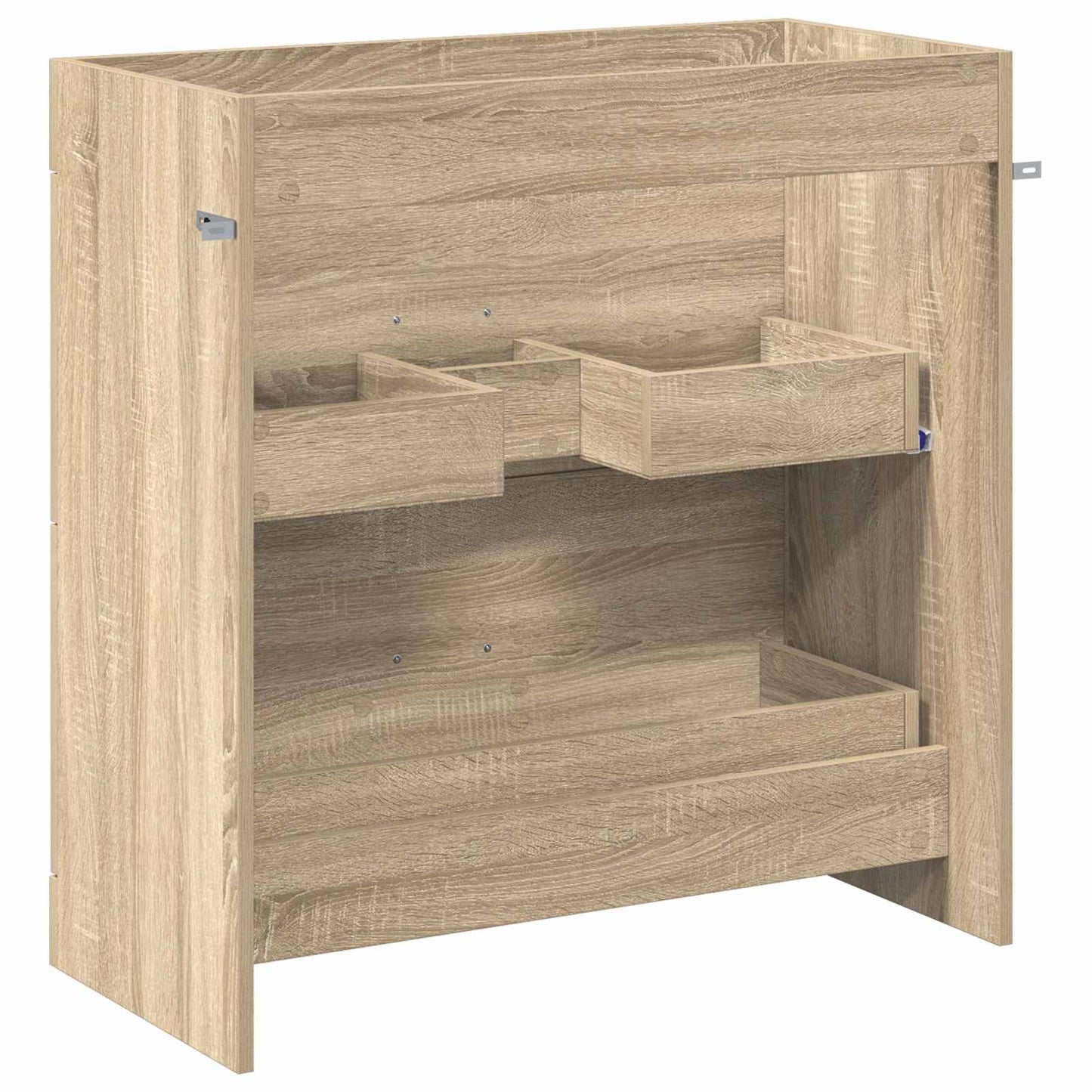 Bathroom Under Sink Cabinet Sonoma Oak 78.5 x 37.5 x 81 cm