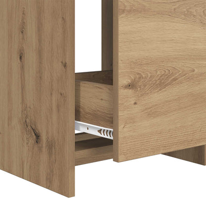 Bathroom Under Sink Cabinet Artisan Oak 78.5 x 37.5 x 81 cm