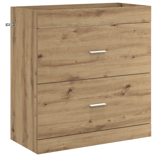 Bathroom Under Sink Cabinet Artisan Oak 78.5 x 37.5 x 81 cm