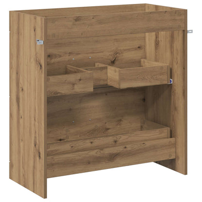 Bathroom Under Sink Cabinet Artisan Oak 78.5 x 37.5 x 81 cm