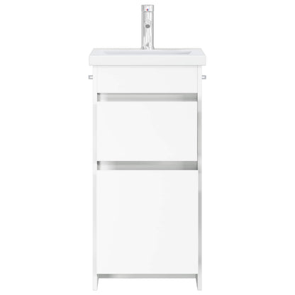 Bathroom Vanity with Sink White 42 x 40 x 84.5 cm