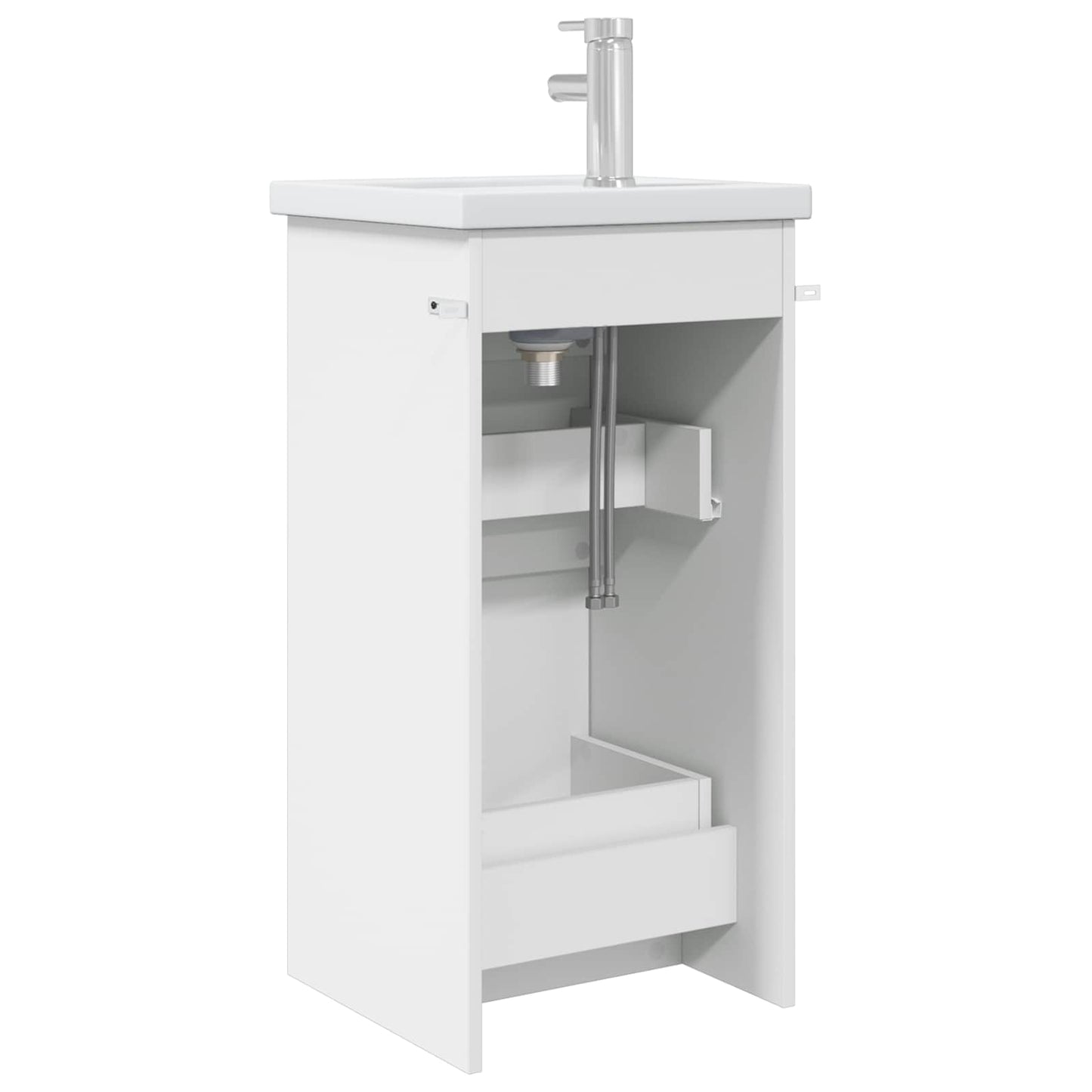 Bathroom Vanity with Sink White 42 x 40 x 84.5 cm