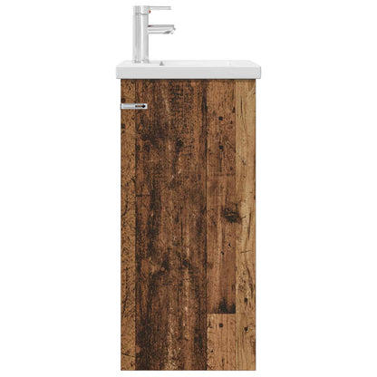Bathroom Vanity with Sink Old Wood 42 x 40 x 84.5 cm