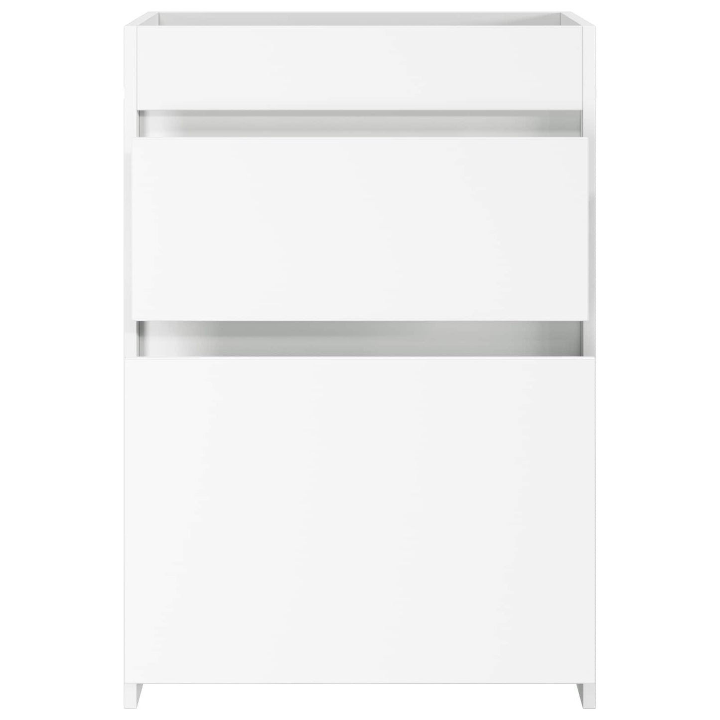 Bathroom Under Sink Cabinet White 56 x 37.5 x 81 cm