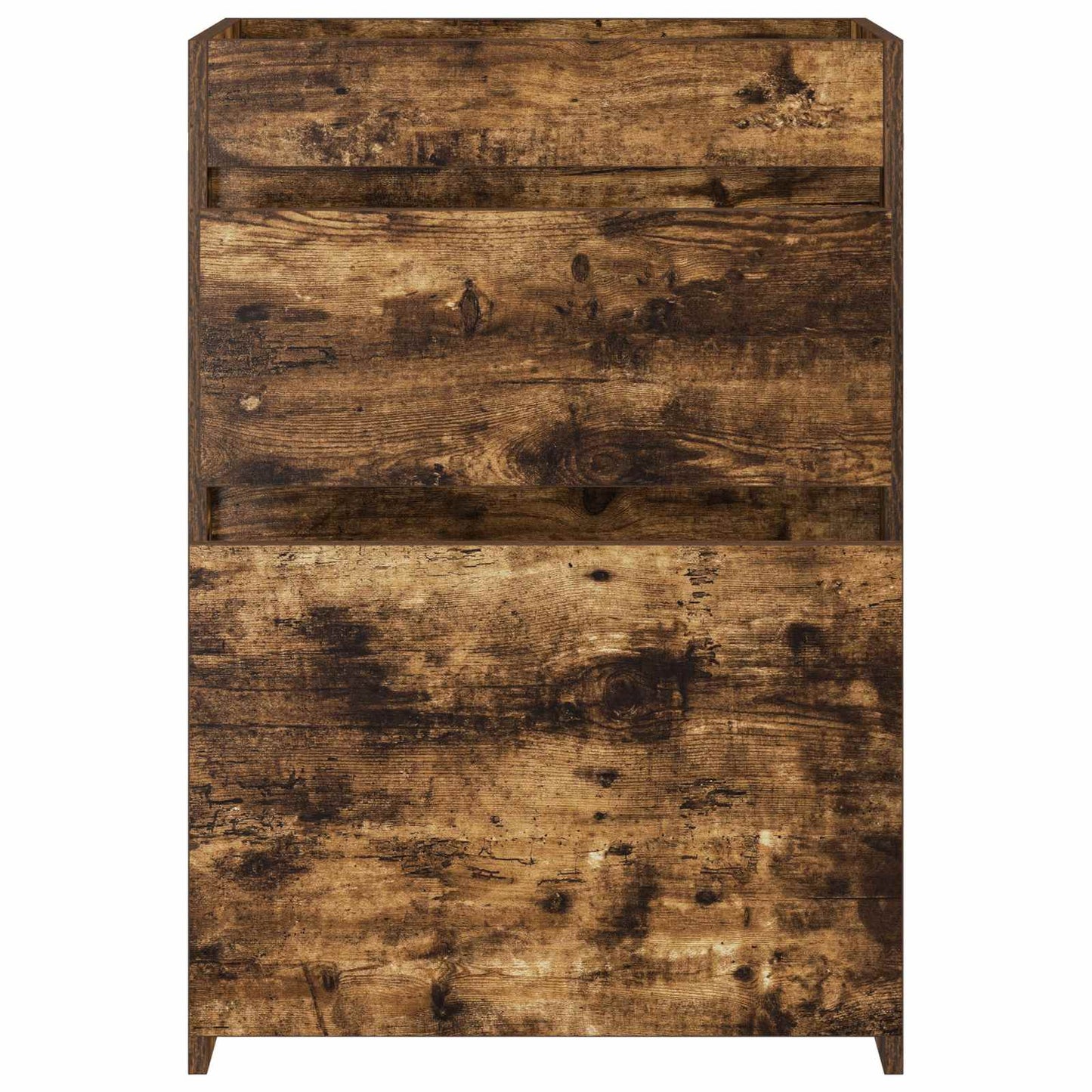 Bathroom Under Sink Cabinet Smoked Oak 56 x 37.5 x 81 cm