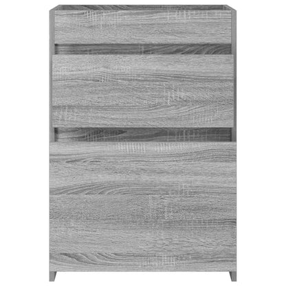 Bathroom Under Sink Cabinet Grey Sonoma 56 x 37.5 x 81 cm