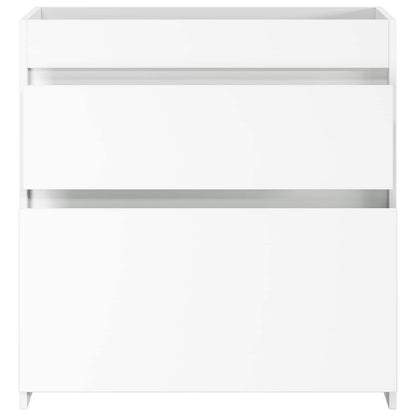 Bathroom Under Sink Cabinet White 78.5 x 37.5 x 81 cm