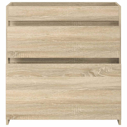 Bathroom Under Sink Cabinet Sonoma Oak 78.5 x 37.5 x 81 cm