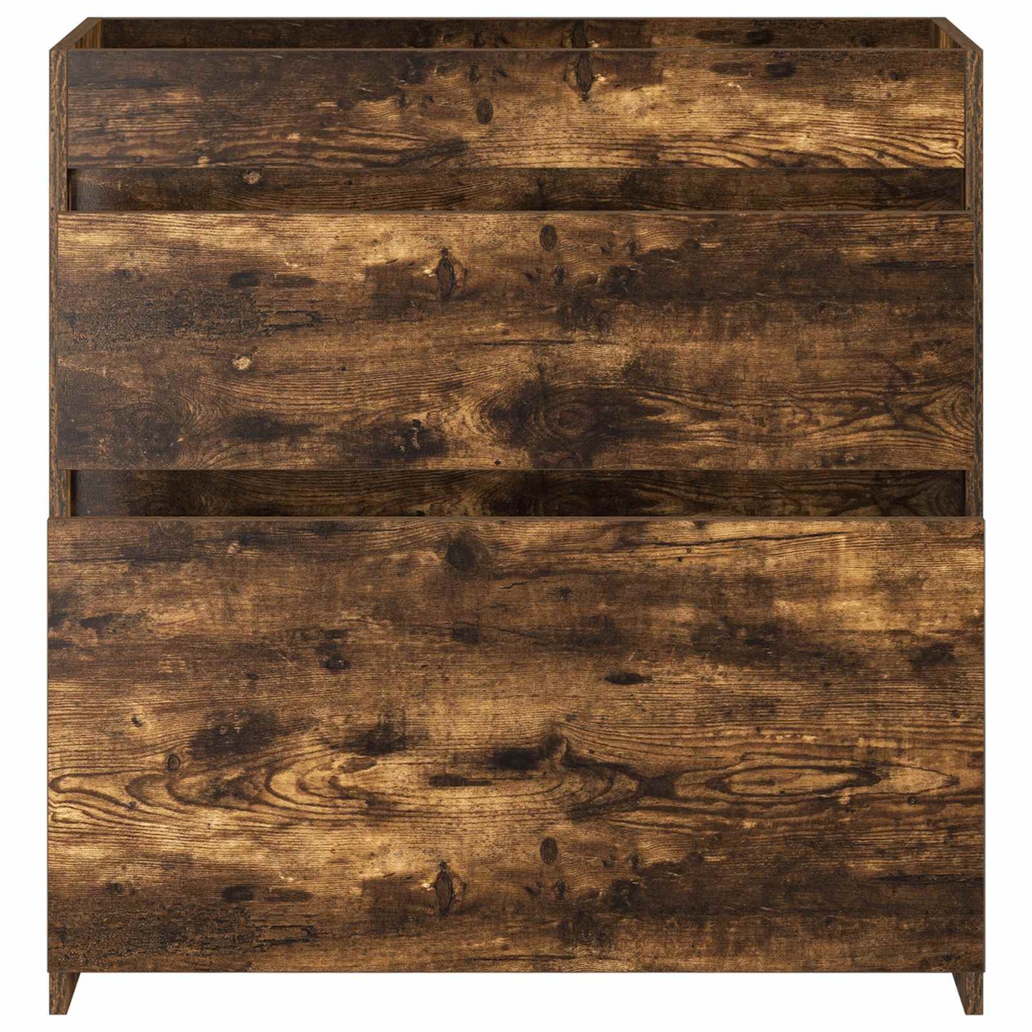Bathroom Under Sink Cabinet Smoked Oak 78.5 x 37.5 x 81 cm