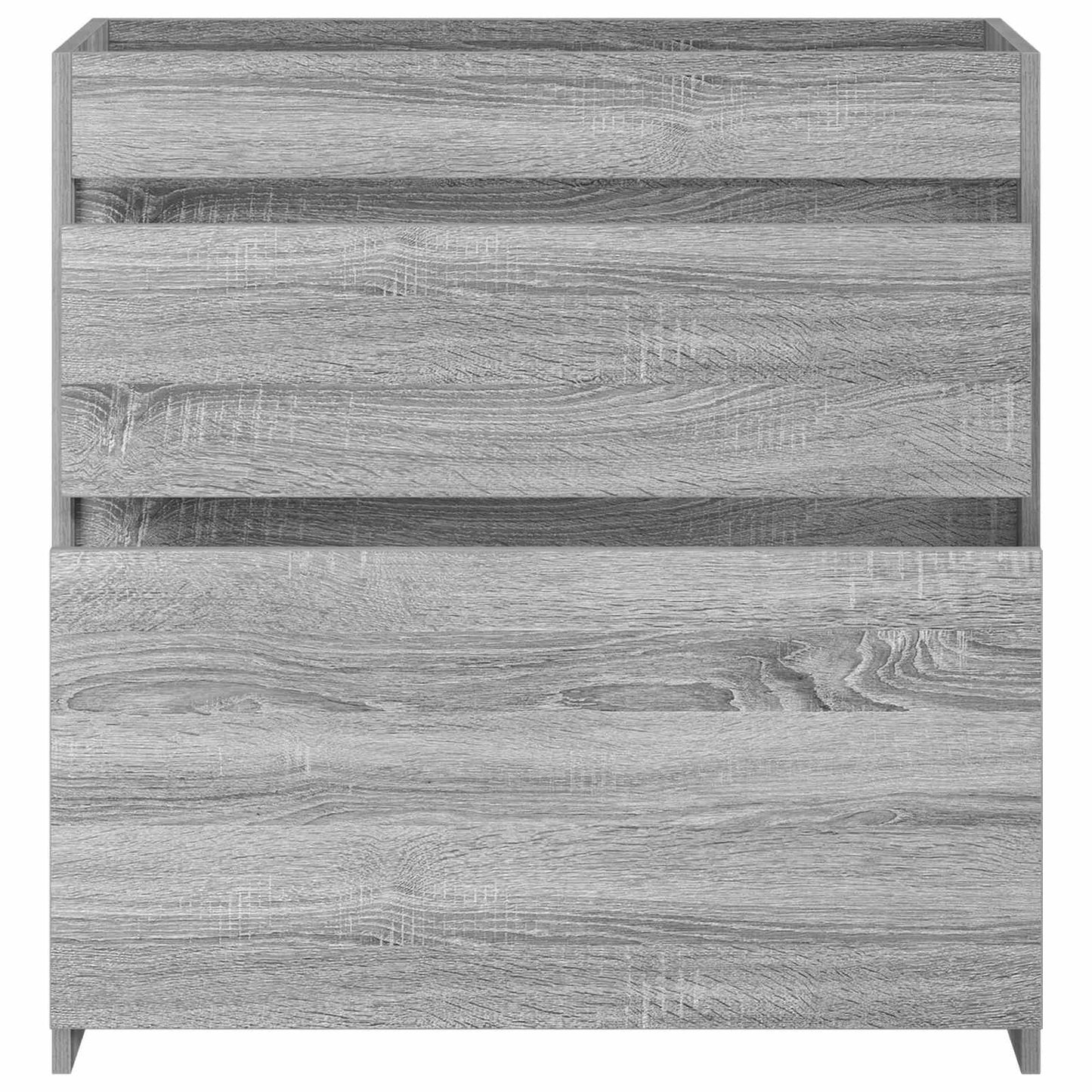 Bathroom Under Sink Cabinet Grey Sonoma 78.5 x 37.5 x 81 cm