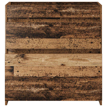 Bathroom Under Sink Cabinet Old Wood 78.5 x 37.5 x 81 cm