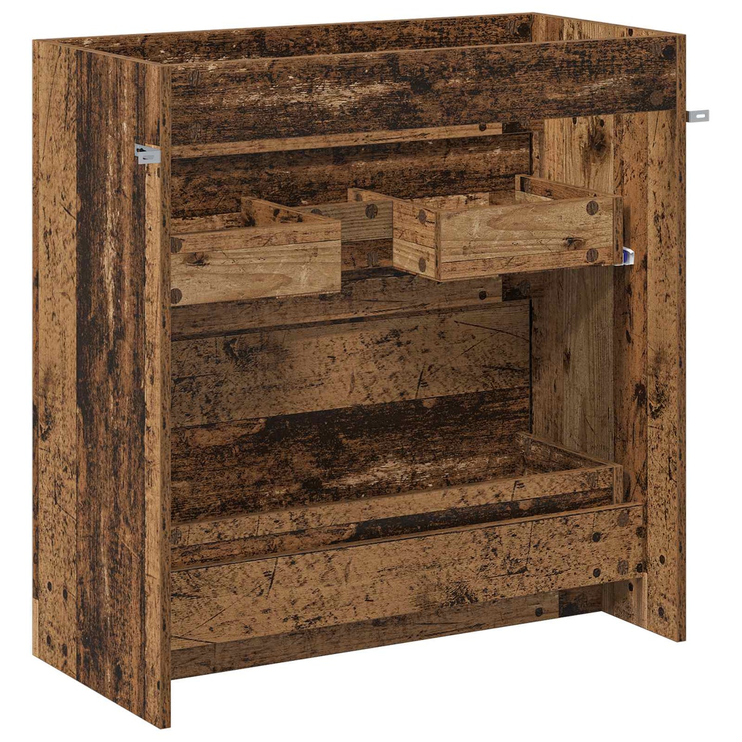 Bathroom Under Sink Cabinet Old Wood 78.5 x 37.5 x 81 cm