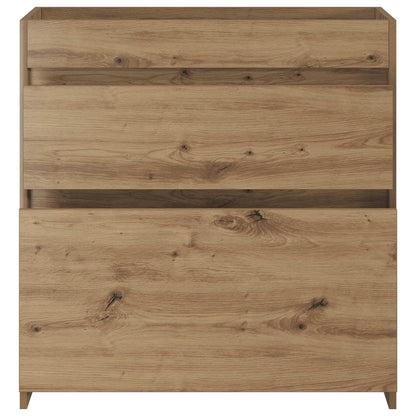 Bathroom Under Sink Cabinet Artisan Oak 78.5 x 37.5 x 81 cm