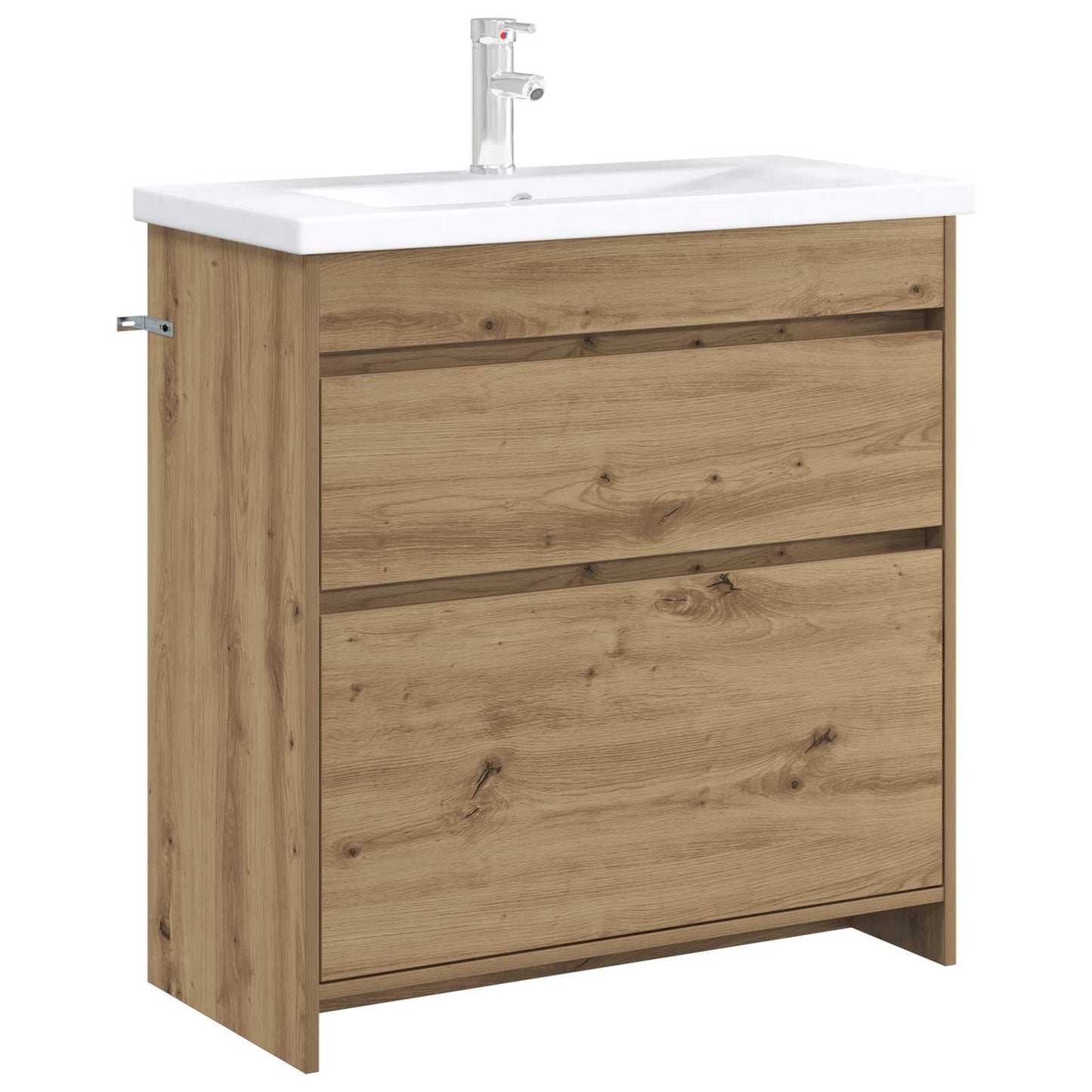 Bathroom Under Sink Cabinet Artisan Oak 78.5 x 37.5 x 81 cm