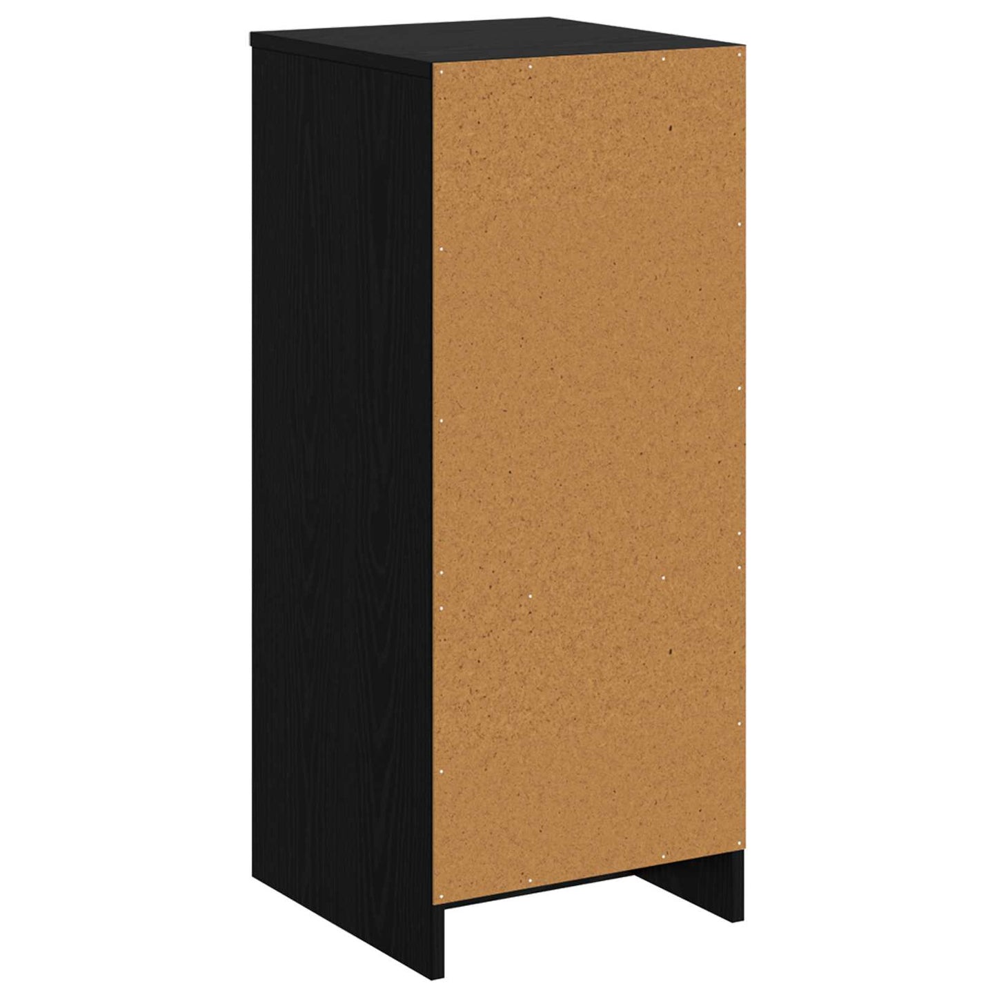 Bathroom Cabinet Black Oak 35 x 36.5 x 85 cm Engineered Wood