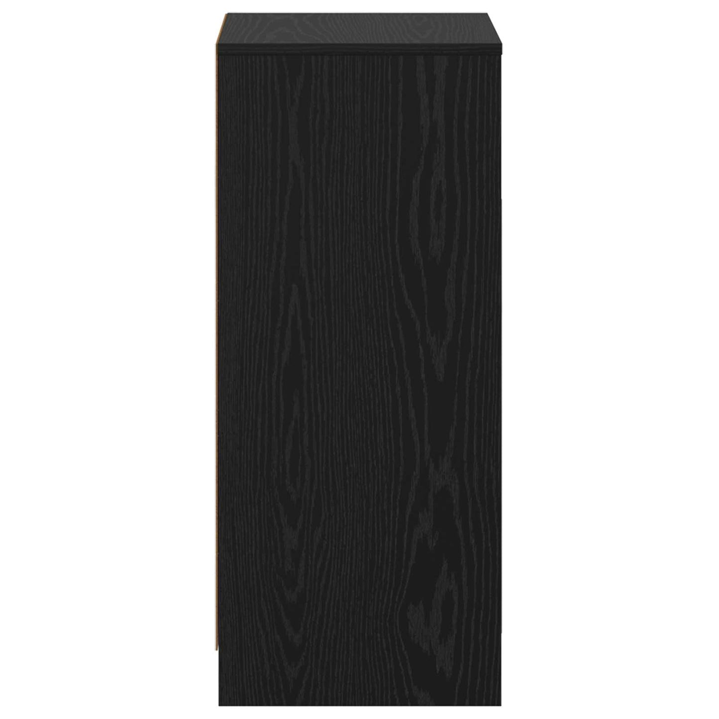Bathroom Cabinet Black Oak 35 x 36.5 x 85 cm Engineered Wood
