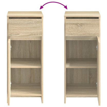 Bathroom Cabinet Sonoma Oak 35 x 36.5 x 85 cm Engineered Wood