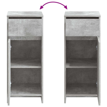 Bathroom Cabinet Concrete Grey 35 x 36.5 x 85 cm