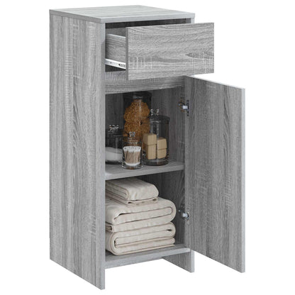 Bathroom Cabinet Grey Sonoma 35 x 36.5 x 85 cm Engineered Wood