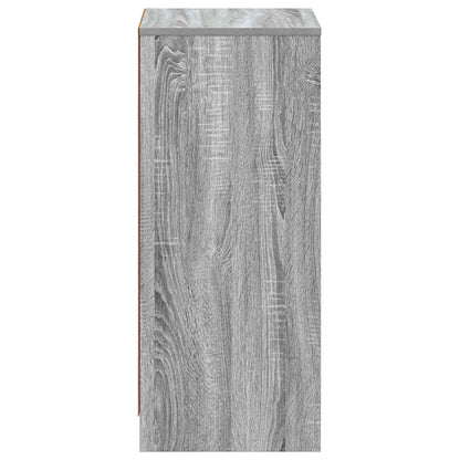 Bathroom Cabinet Grey Sonoma 35 x 36.5 x 85 cm Engineered Wood