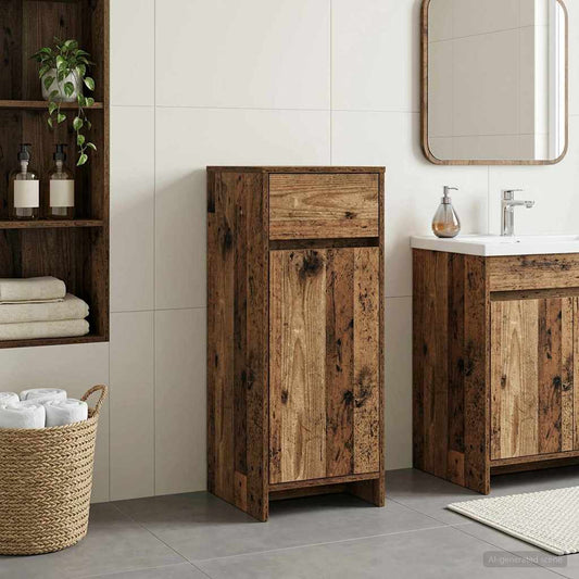 Bathroom Cabinet Old Wood 35 x 36.5 x 85 cm Engineered Wood