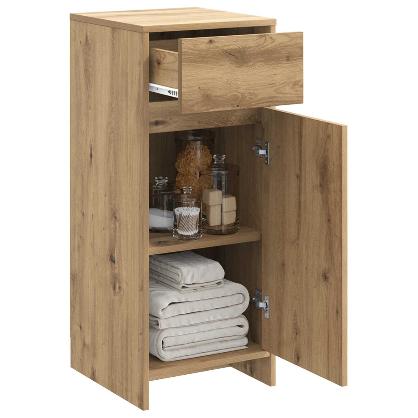 Bathroom Cabinet Artisan Oak 35 x 36.5 x 85 cm Engineered Wood