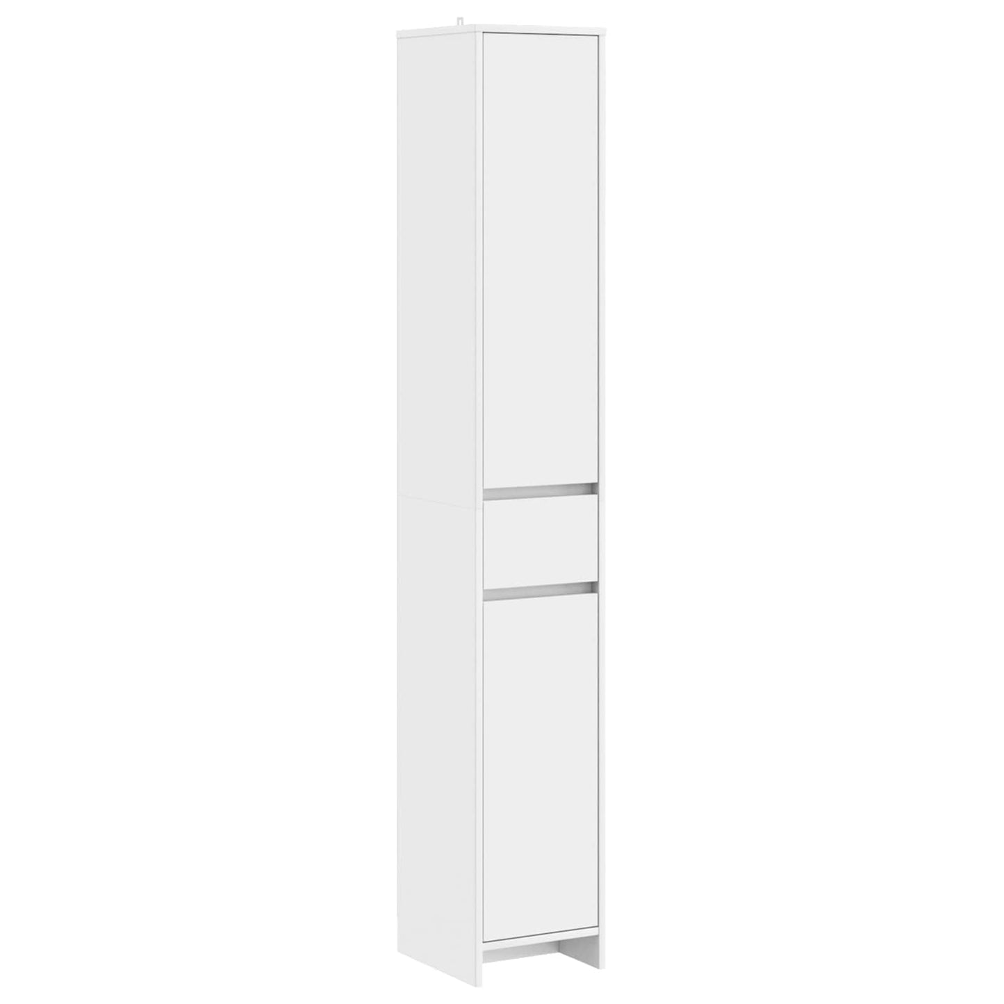 Bathroom Cabinet White 30 x 33 x 190 cm Engineered Wood