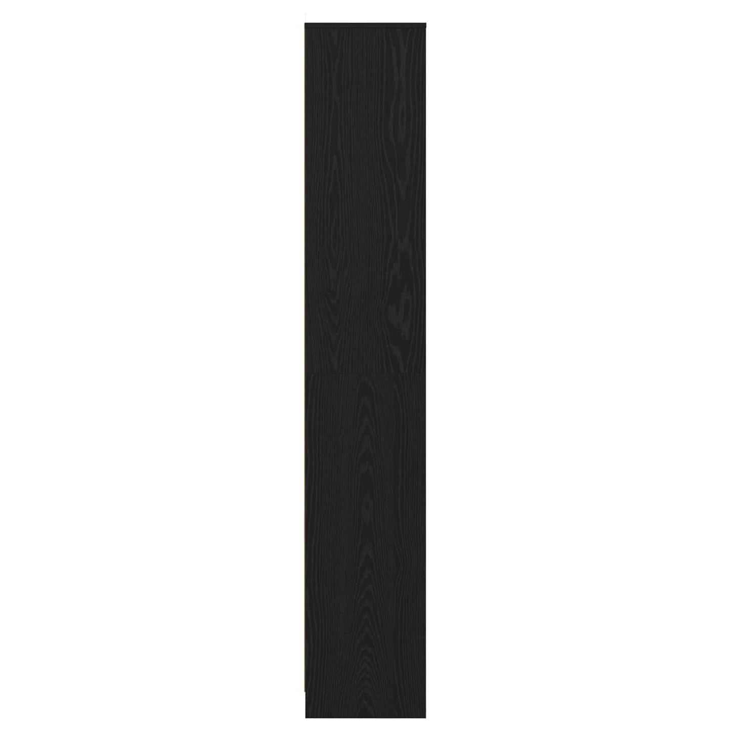 Bathroom Cabinet Black Oak 30 x 33 x 190 cm Engineered Wood