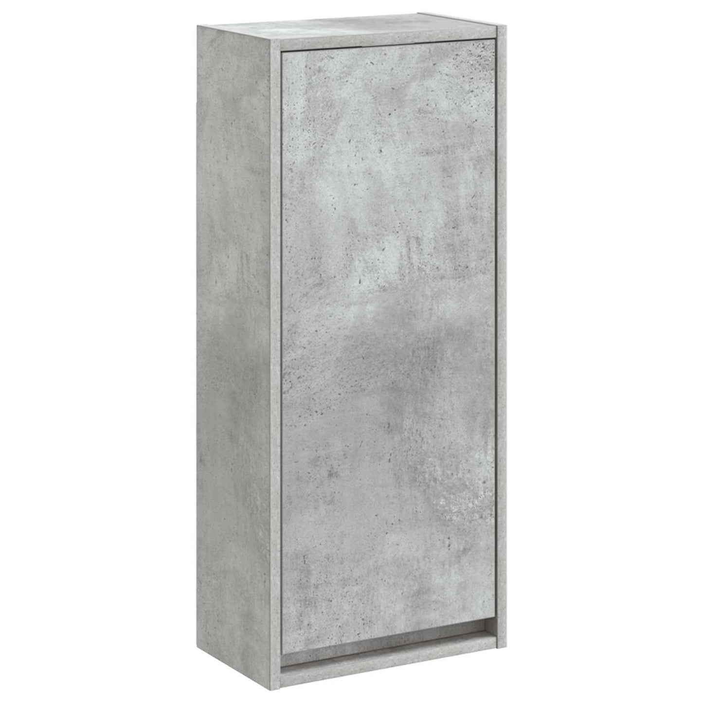 Wall-mounted Sink Vanity Concrete Grey 35 x 20 x 81 cm
