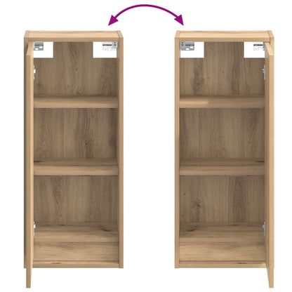Wall-mounted Sink Vanity Artisan Oak 35 x 20 x 81 cm