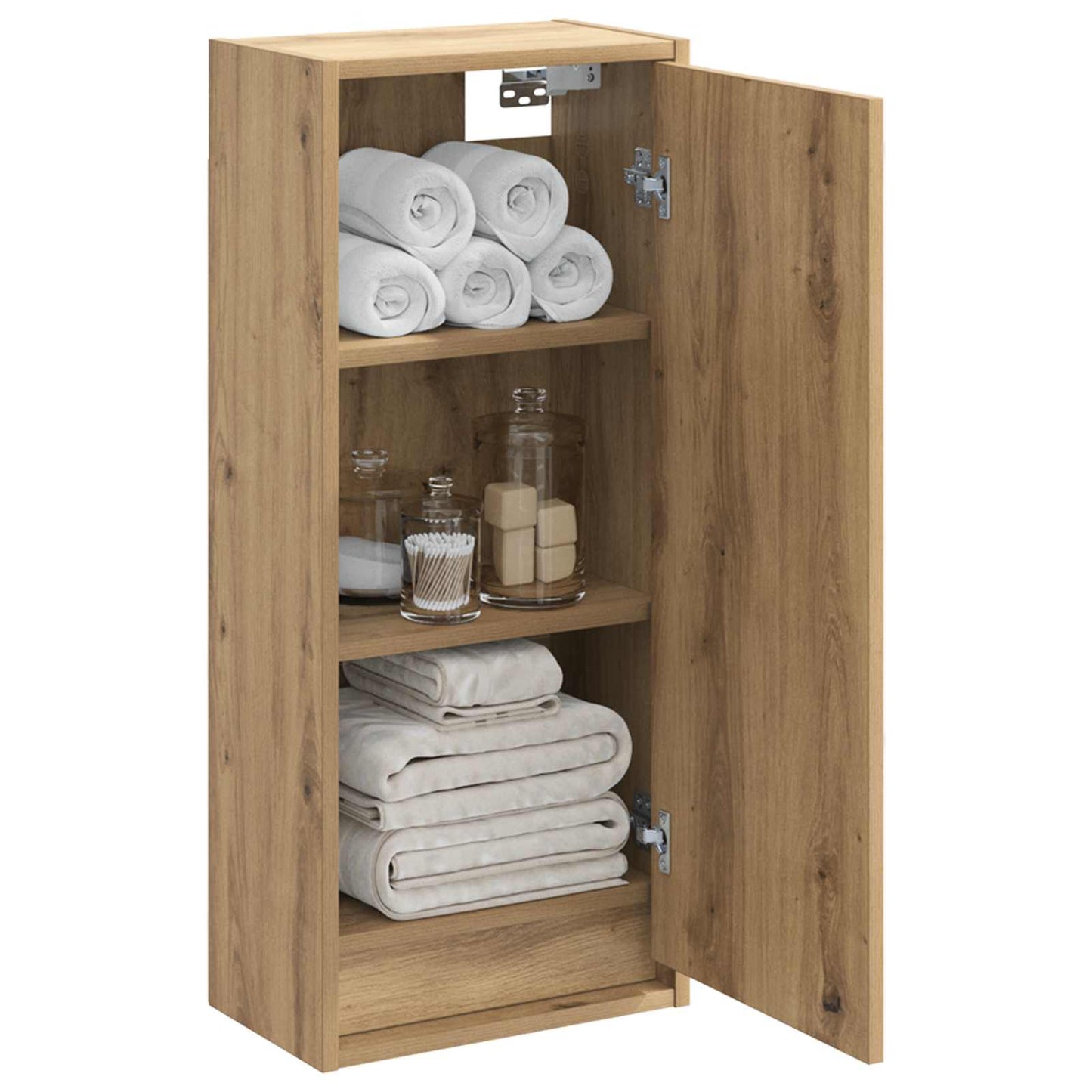 Wall-mounted Sink Vanity Artisan Oak 35 x 20 x 81 cm