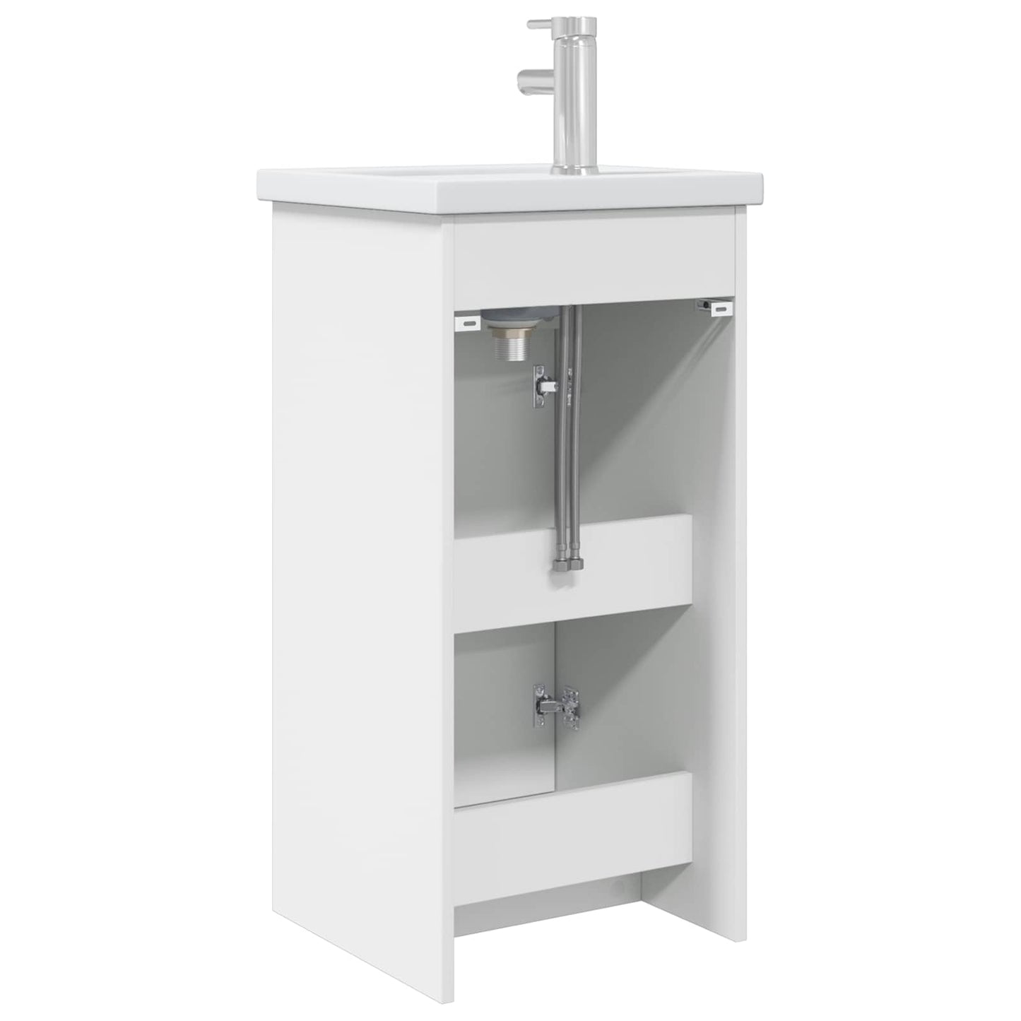 Bathroom Vanity with Sink White 42 x 40 x 84.5 cm