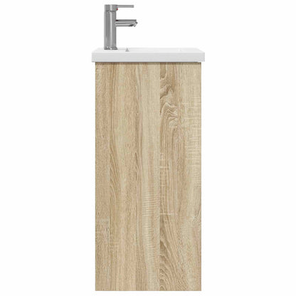 Bathroom Vanity with Sink Sonoma Oak 42 x 40 x 84.5 cm