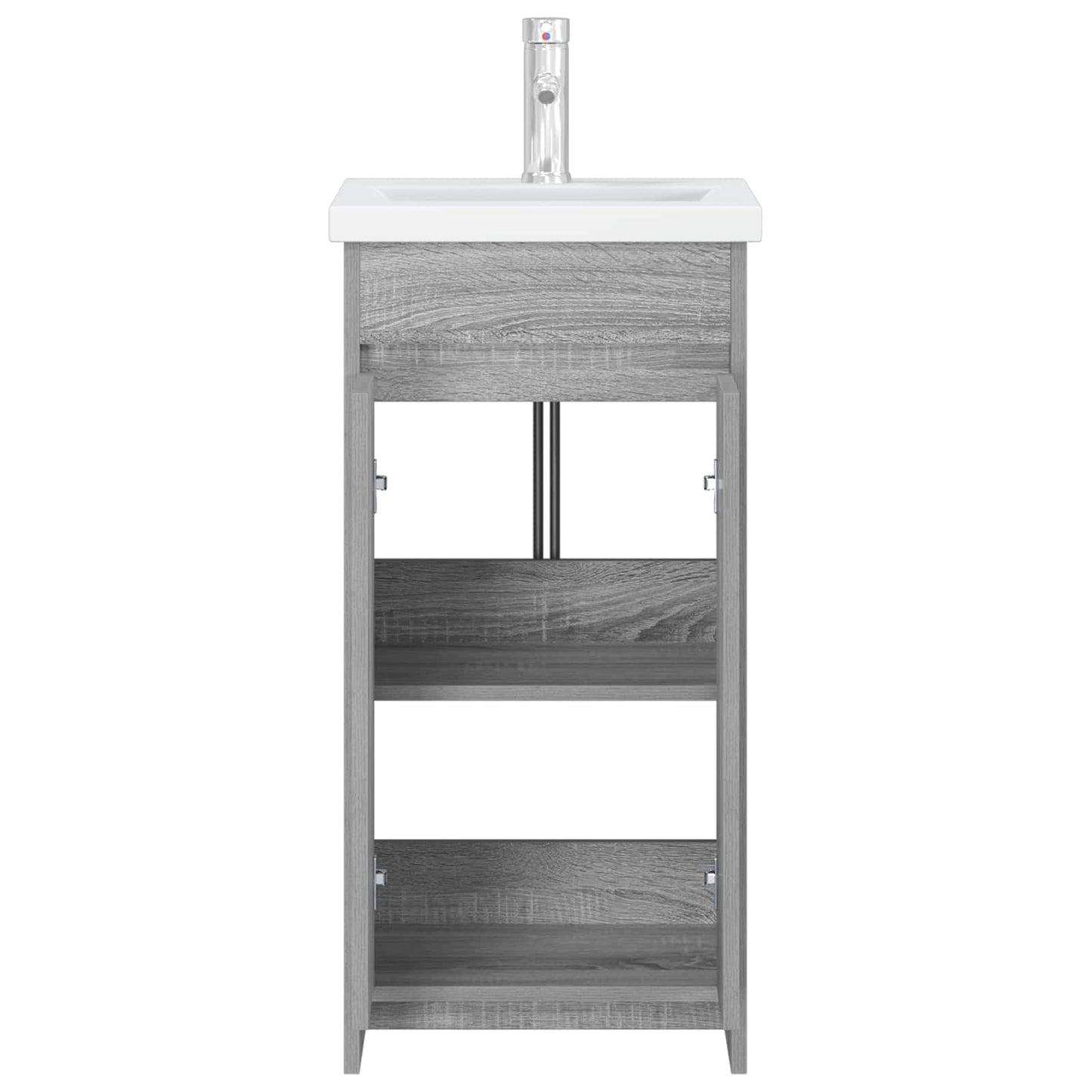 Bathroom Vanity with Sink Grey Sonoma 42 x 40 x 84.5 cm